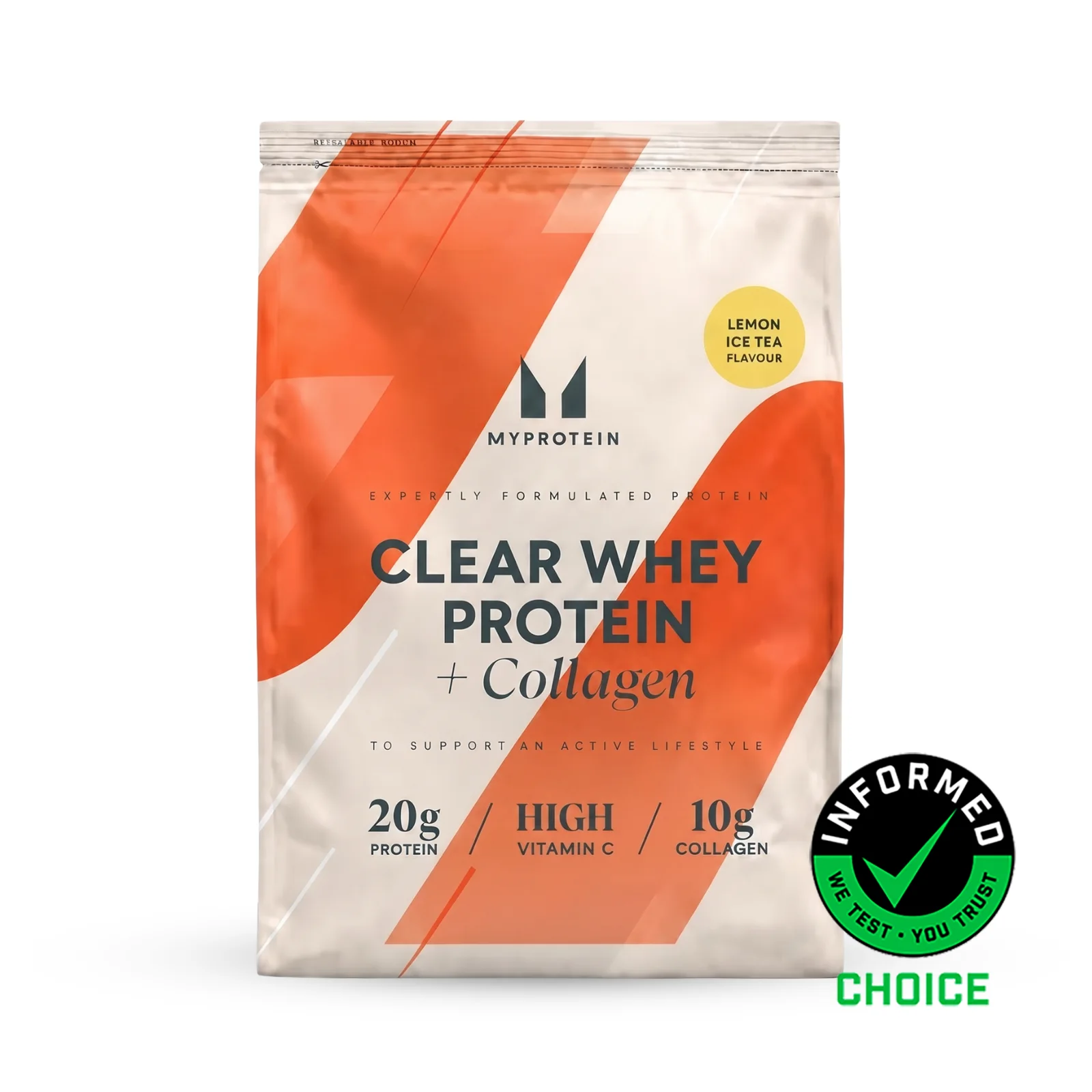 Clear Protein Whey & Collagen - Tè alla pesca - vista 4