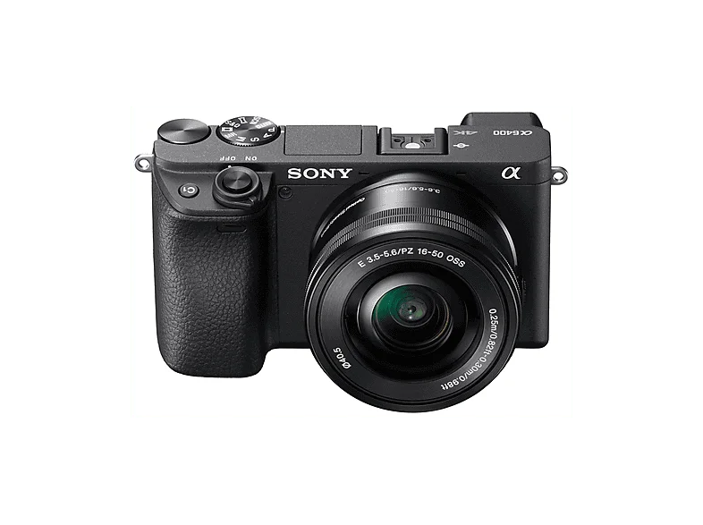 Sony Alpha 6400 con obiettivo Power Zoom 16-50 mm