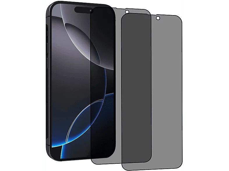 Vetro Temperato Phonix per iPhone 16 Pro - Pellicola Privacy (2pz)