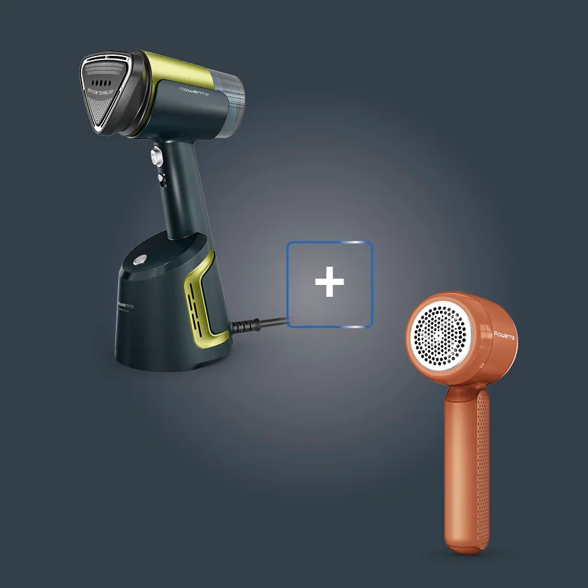 Rowenta Aerosteam Stiratore Verticale Ultra-Potente e Easy Care Levapelucchi Ricaricabile