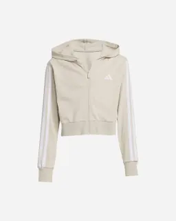 Felpa Adidas 3stripes Jr per Bambina