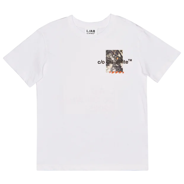 /AB OFF WHITE Camo Aop T-shirt Bambini - vista 2