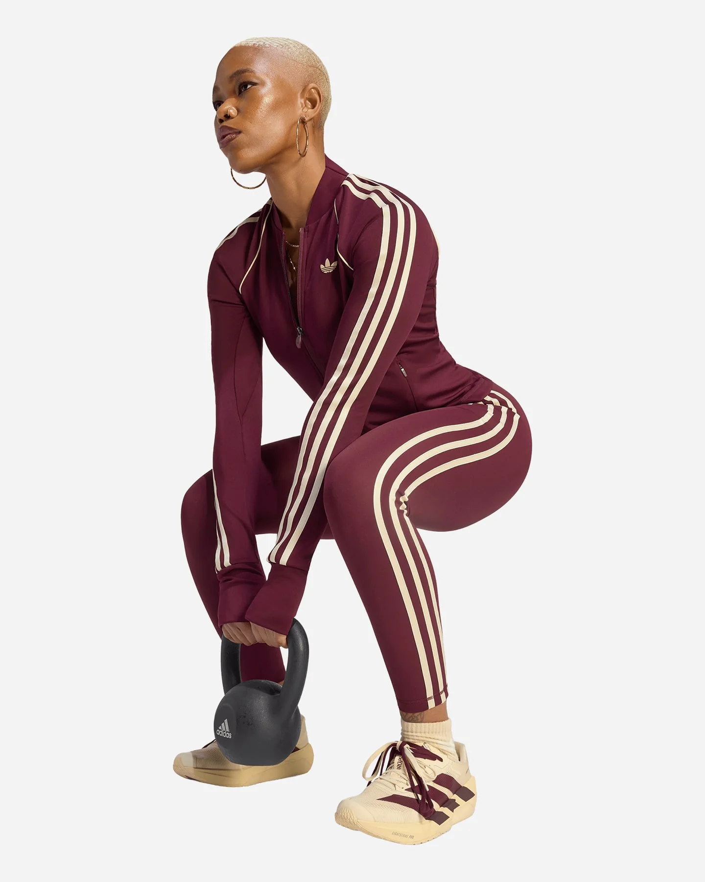 Felpa Training Adidas Originals W - Donna - vista 4