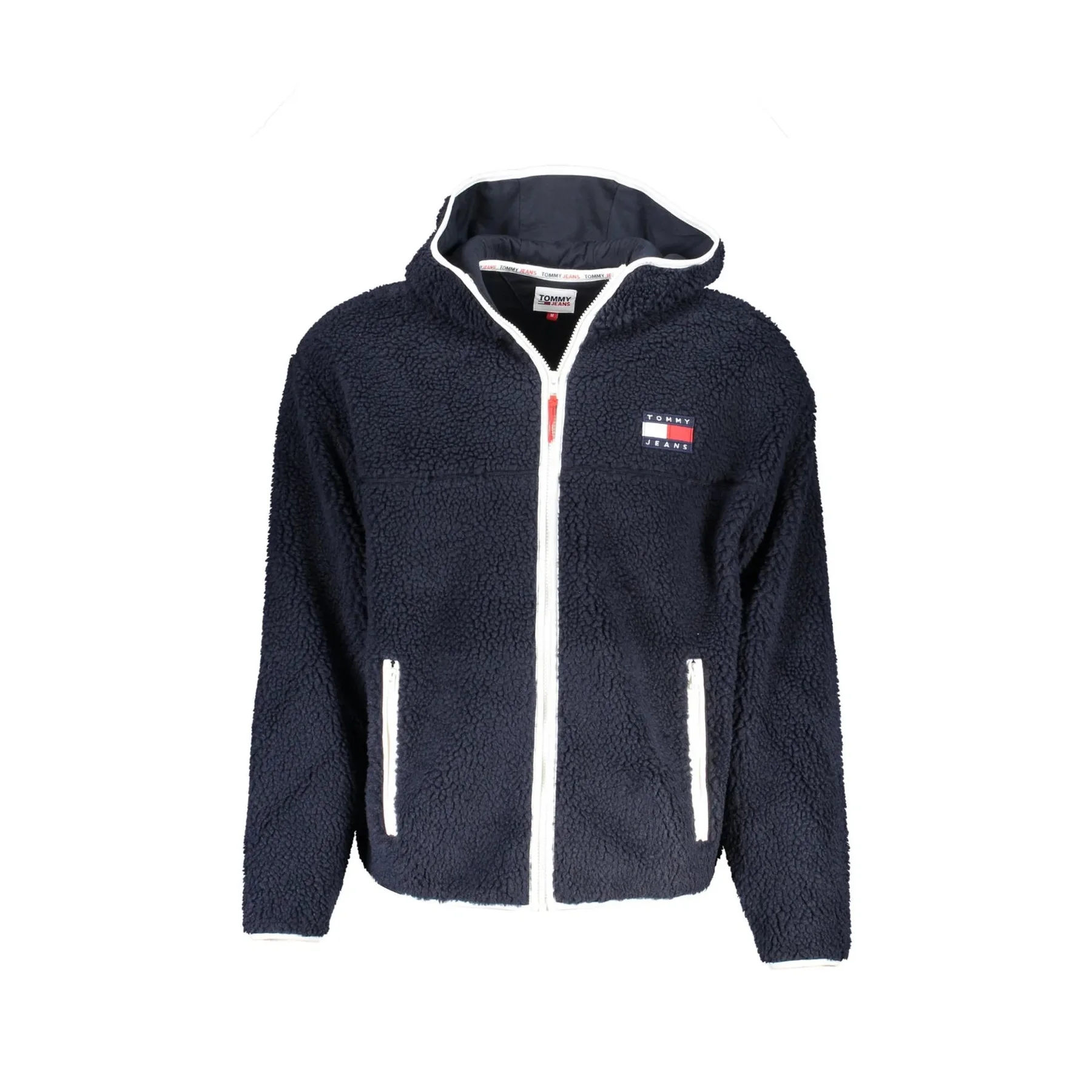 Giubbotto Maniche Lunghe Uomo Blu Zip di Tommy Hilfiger
