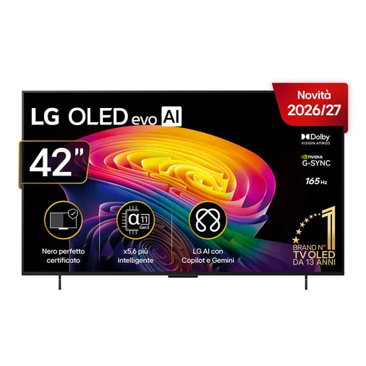 LG OLED evo AI C6 OLED42C65 TV OLED SMART TV - vista 2