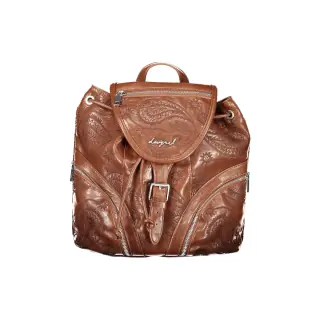 Desigual Zaino Donna Ricamo Logo