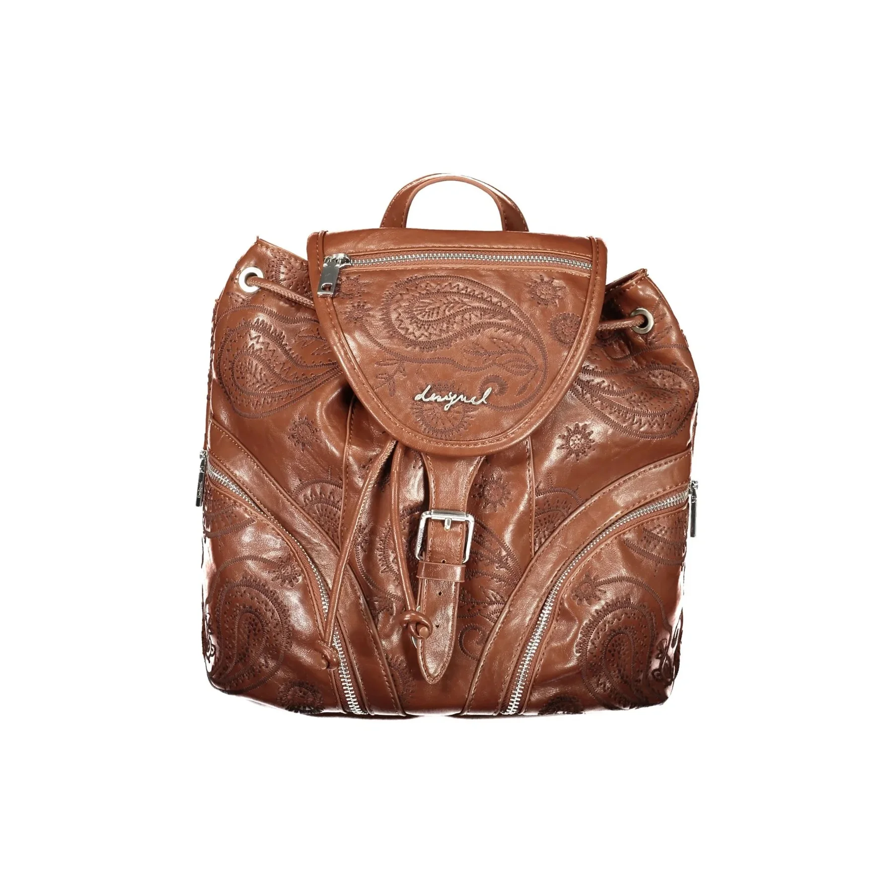 Desigual Zaino Donna Ricamo Logo