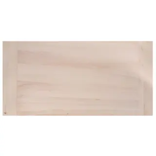 Asse da pasta in legno massello di pioppo - Dimensioni 70 x 50 x 2 cm