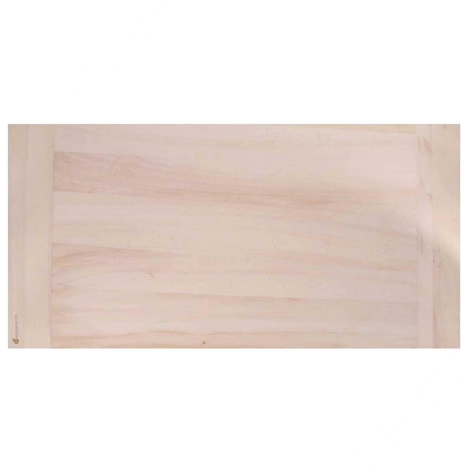 Asse da pasta in legno massello di pioppo - Dimensioni 100 x 60 x 2 cm