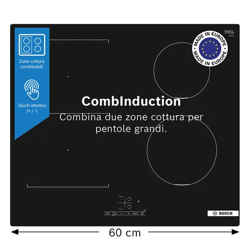 Bosch Serie 4 PVS611BB6E Piano cottura a induzione