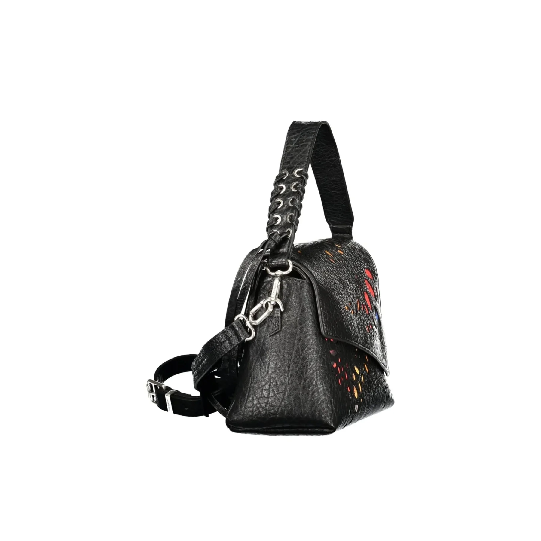 Desigual Borsa a Spalla Donna Logo - vista 3
