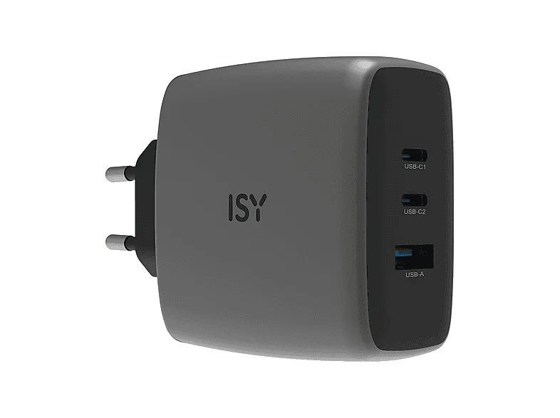 Caricabatteria ISY IAC-7100 Caricatore GAN da 100W