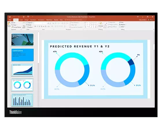 Lenovo Monitor 2.2K 16:10 ThinkVision M14d