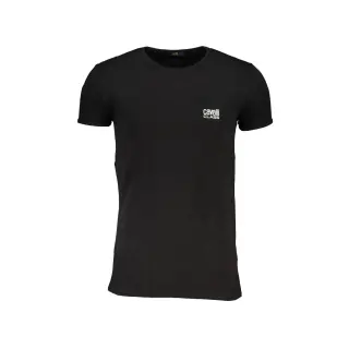 Cavalli Class T-Shirt Uomo Girocollo Cotone Stampa Logo