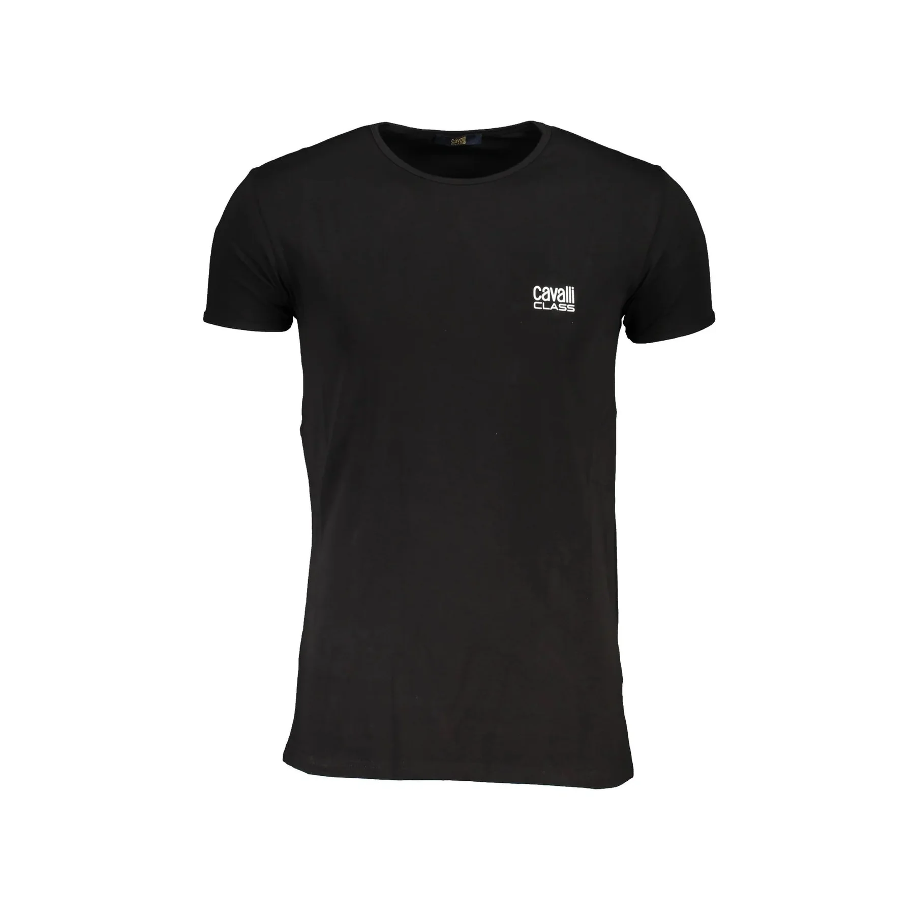 Cavalli Class T-Shirt Uomo Girocollo Cotone Stampa Logo