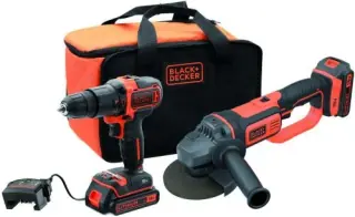 Black & Decker Combo Kit BCK24D2S-QW 18V