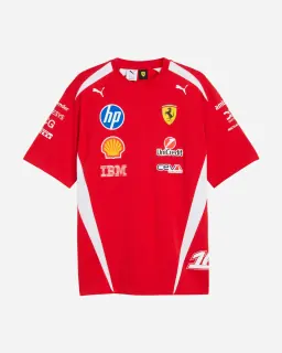Puma Ferrari Authentic Replica Leclerc - T - shirt - Uomo