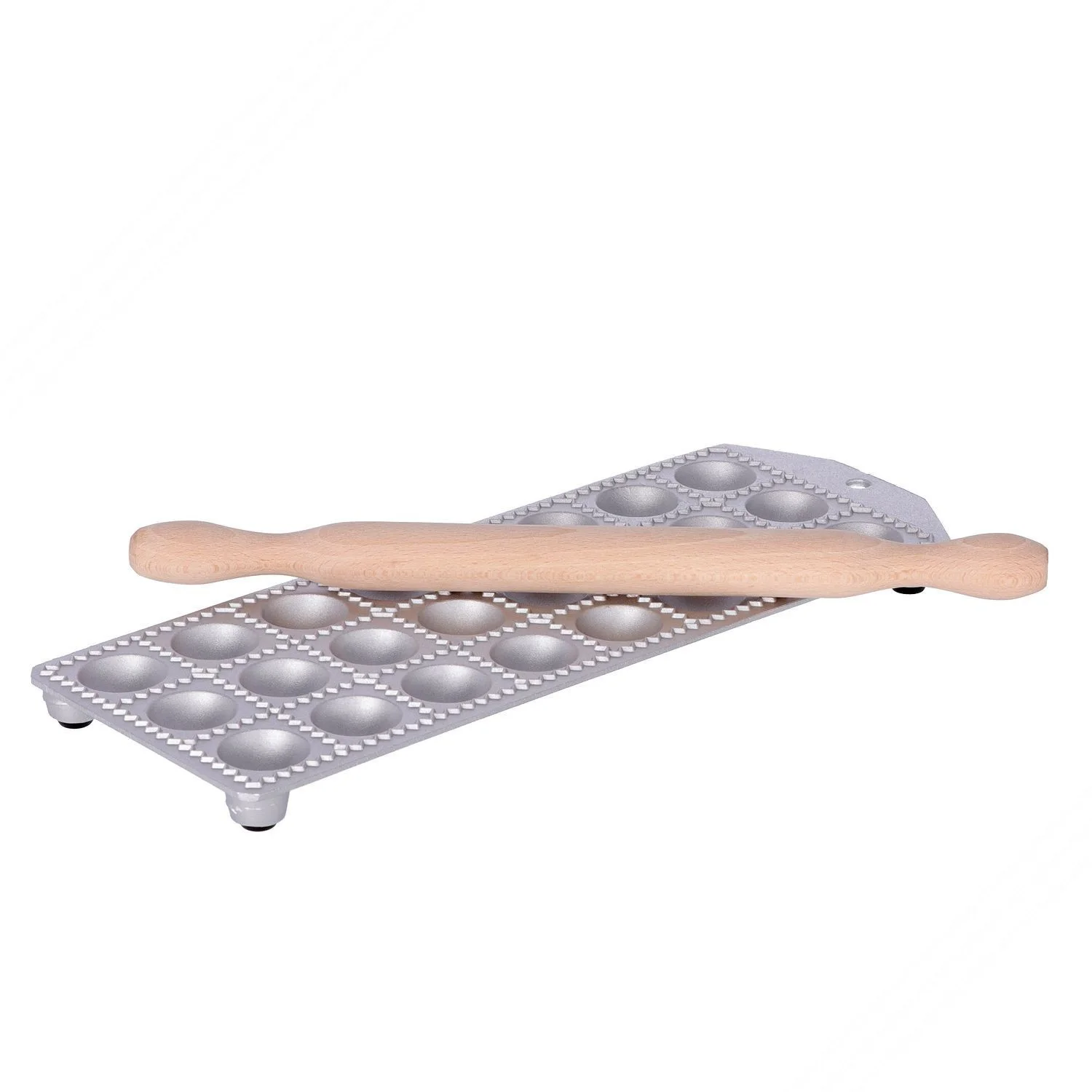 Ravioliera per 24 ravioli quadrati