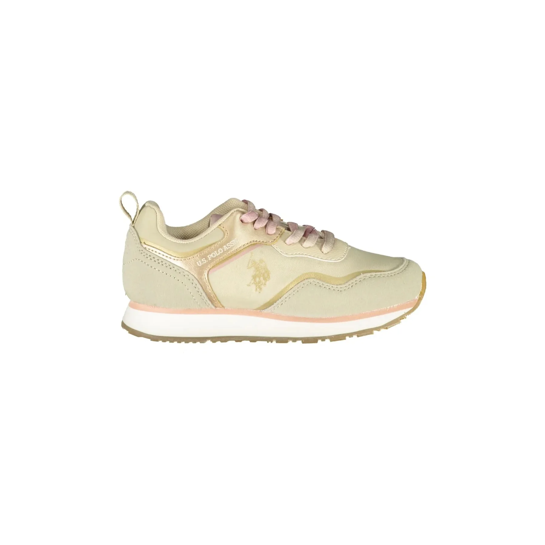 U.S. POLO ASSN. Scarpe Sneakers Bambina con Dettagli a Contrasto