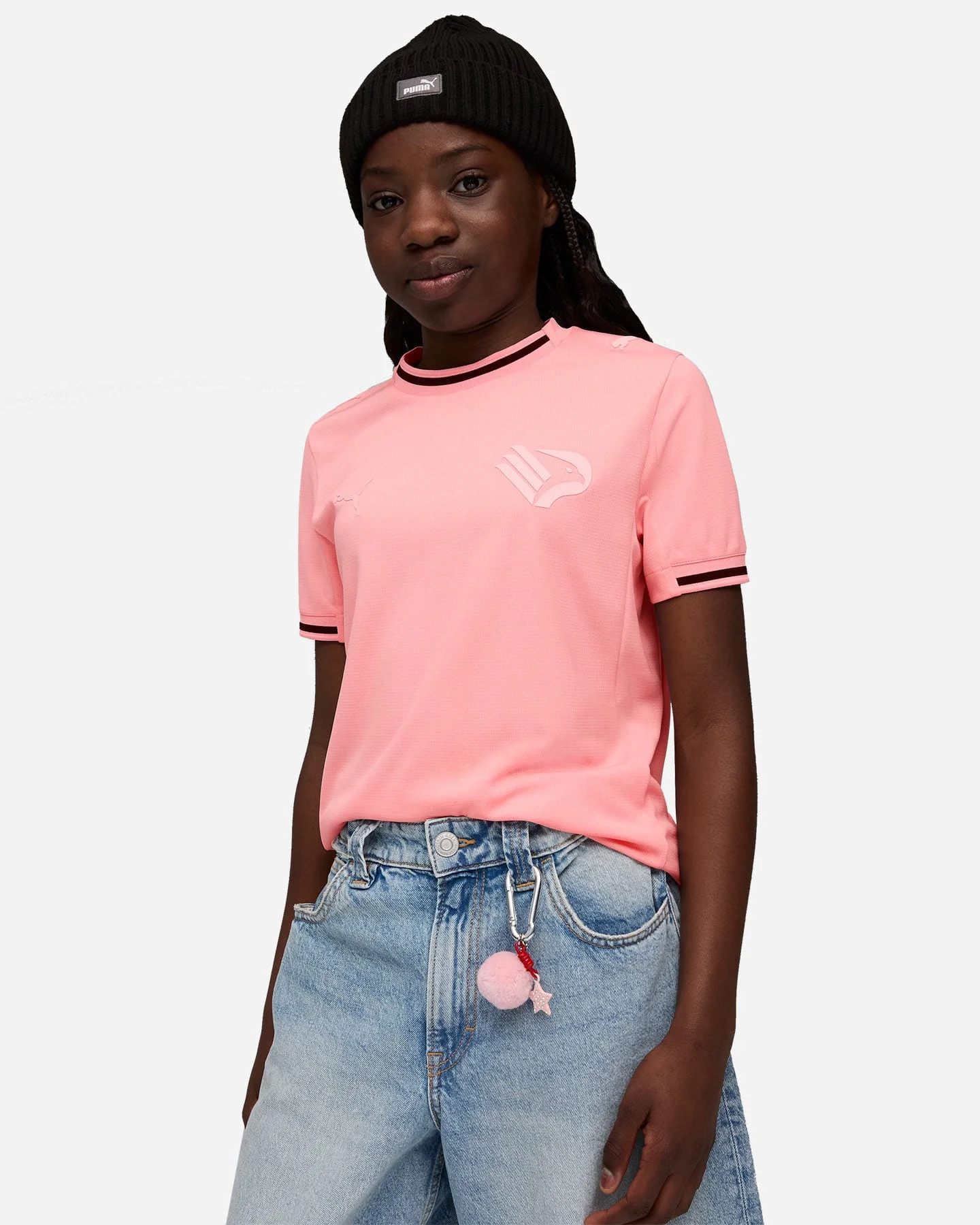 Puma Palermo Home 25 - 26 Jr - Maglia Calcio Ufficiale - vista 3
