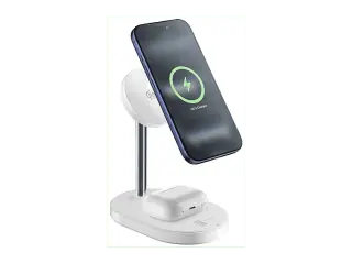 Caricatore Wireless Cellularline MAG DUO Qi2.2 25W