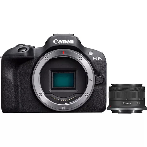 Canon EOS R100 RF-S 18-45mm F4.5 IS STM Kit
