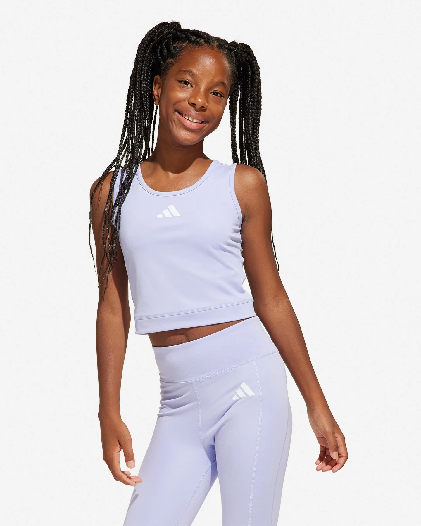 Canotta Adidas Girl Jr per Bambina - vista 2