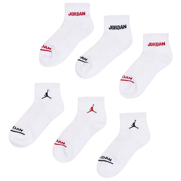 Jordan Kids Ankle 6 Pack Unisex - Calze