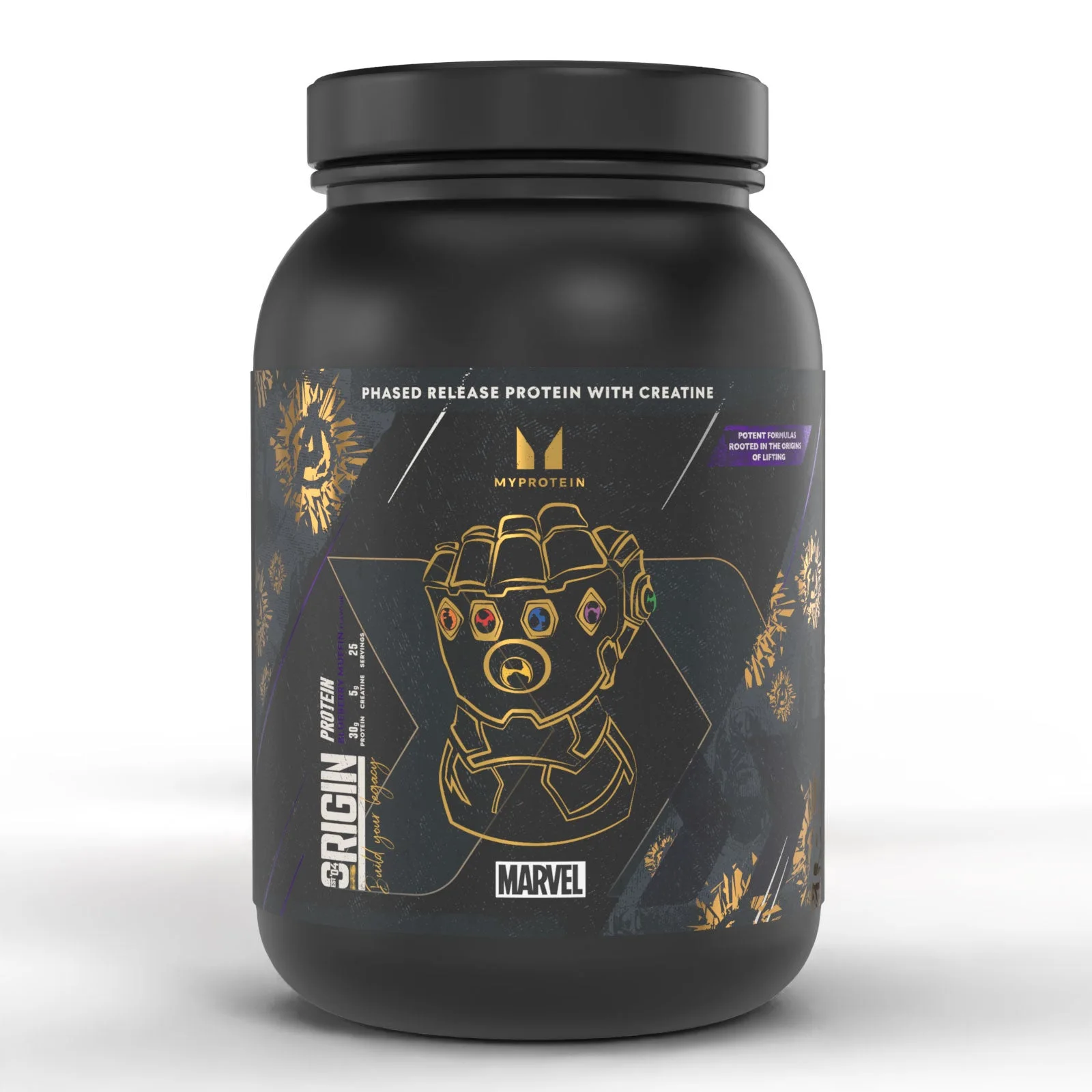 Proteine Origin con Creatina - Biscotto al Caramello - vista 5