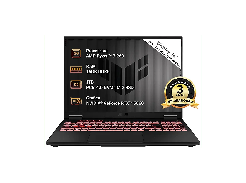 Asus TUF Gaming A16 FA608