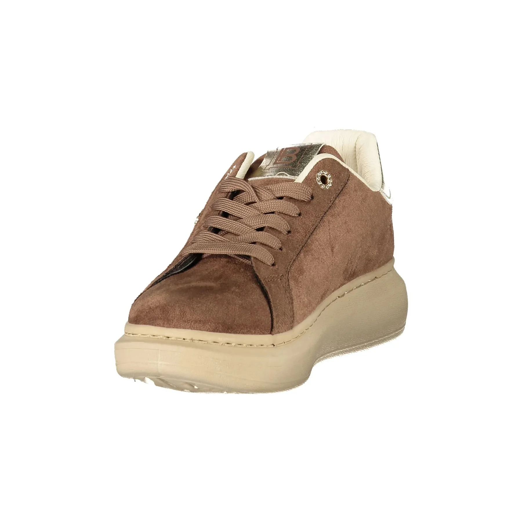 Laura Biagiotti Sneakers Donna Marroni Logo - vista 5