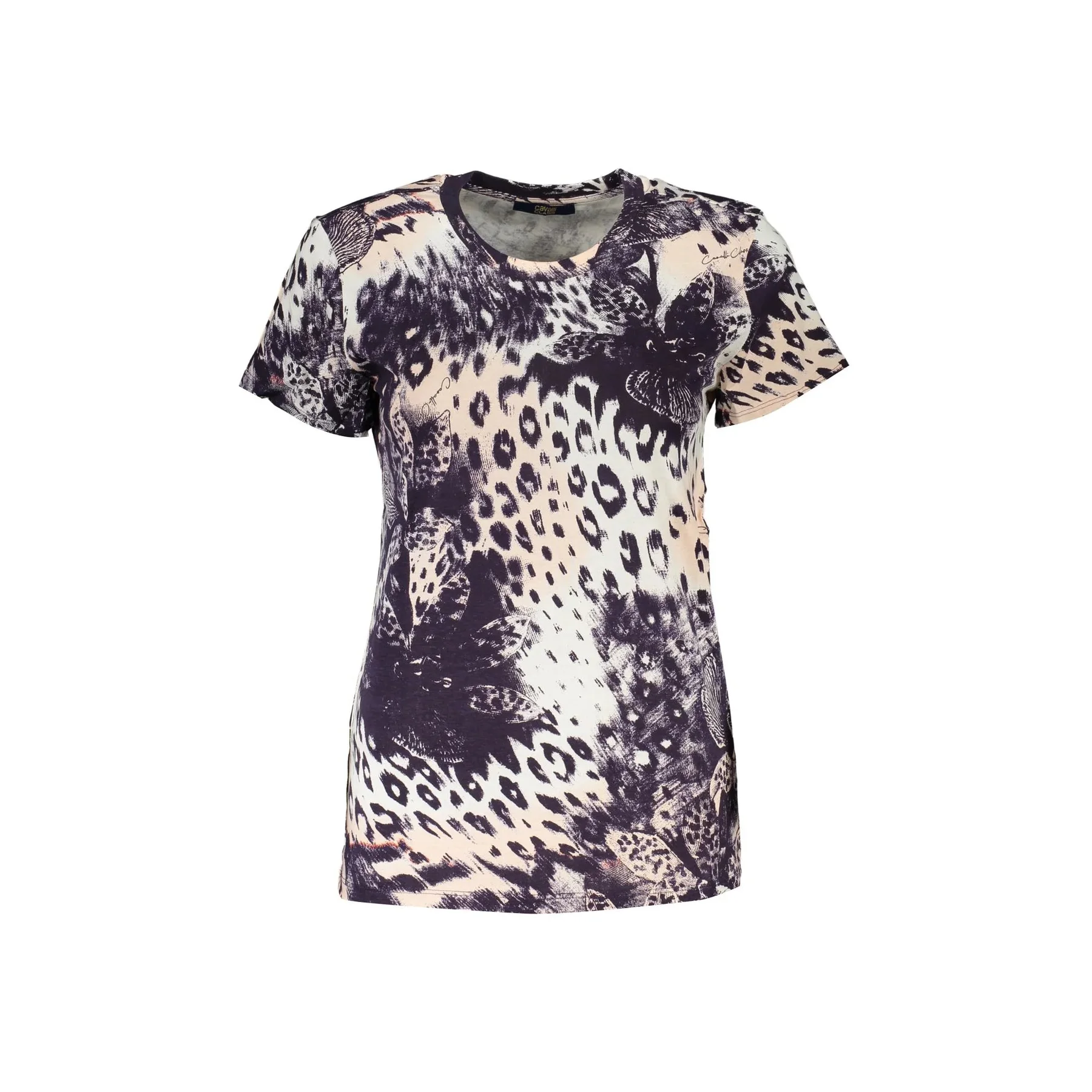 Cavalli Class T-Shirt Maniche Corte Donna Stampa Logo