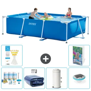 Intex Piscina Con Struttura Rettangolare