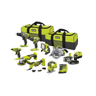 Ryobi Combo 9 Utensili R18CK9-252S