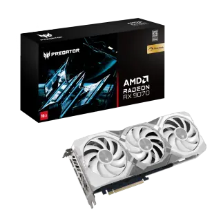Scheda grafica Predatore BiFrost Radeon™ RX 9070 OC 16GB White Edition