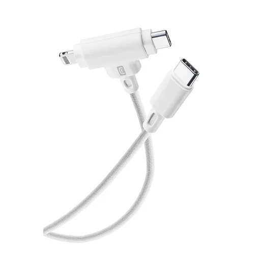 Cavo USB-C e Lightning Cellularline