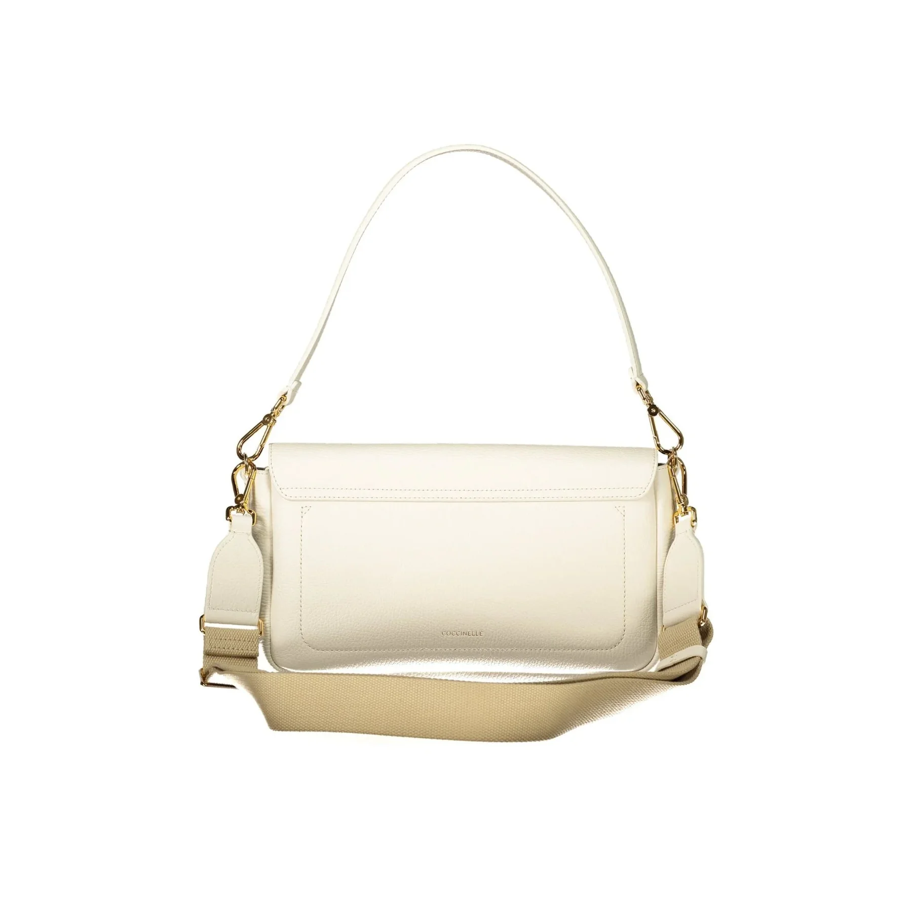 Coccinelle Borsa a Tracolla Pelle Donna Rossa Logo - vista 7