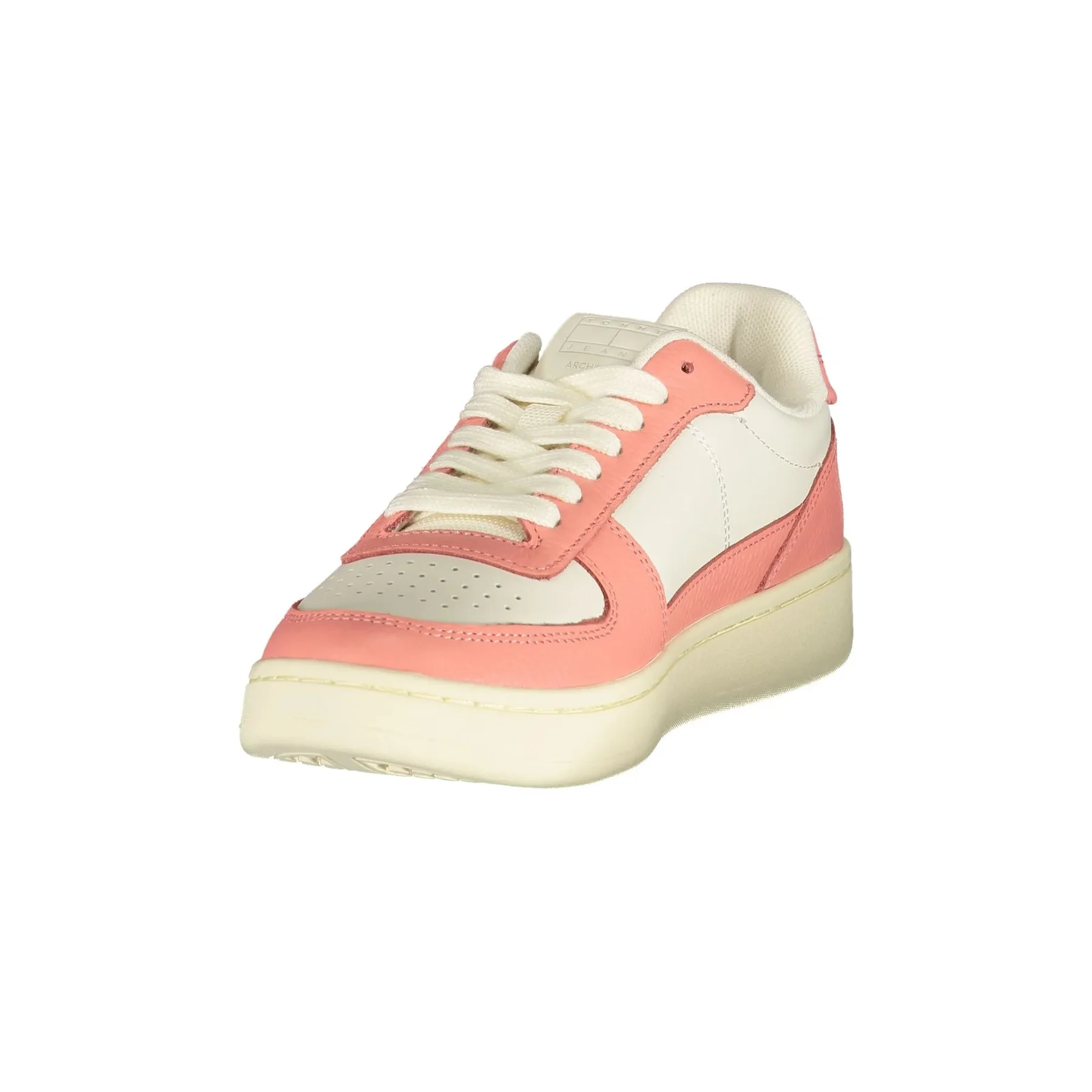 Tommy Hilfiger Sneakers Donna Bianche Stampa Logo - vista 2