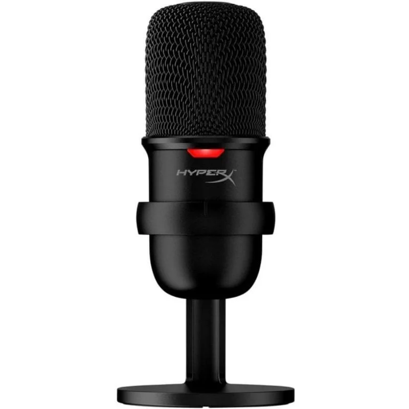 Microfono HyperX SoloCast USB cardioide con sensore touch