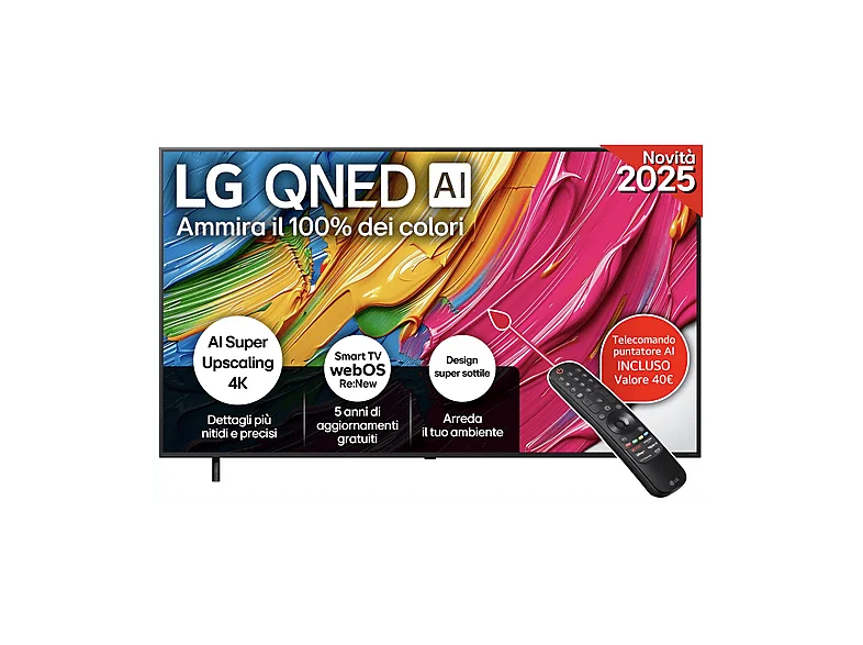 LG QNED AI 75QNED80A6A TV QNED SMART TV