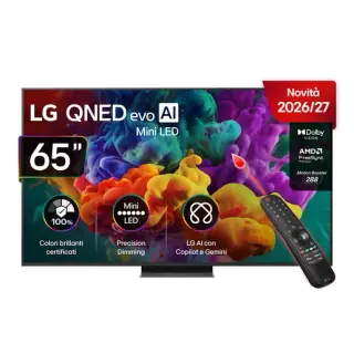 LG QNED evo AI MiniLED 65'' Serie QNED87B