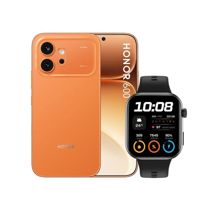 Honor Smartphone 600 8/512GB ORANGE + CHOICE WATCH 2I