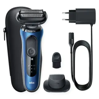 Braun Rasoio Elettrico Series 6 61-B1200s Blu