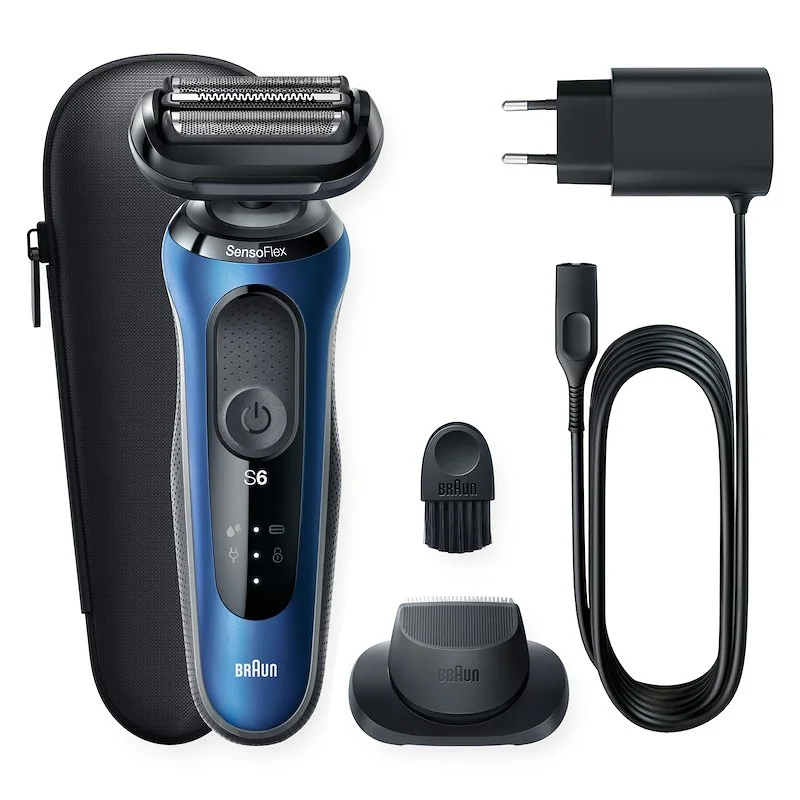 Braun Rasoio Elettrico Series 6 61-B1200s Blu