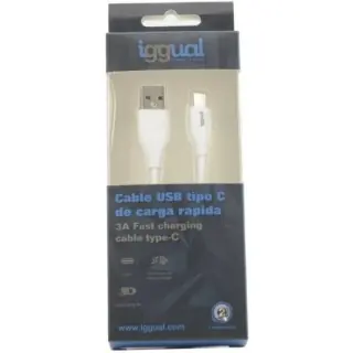 Cavo USB iggual USB-A/USB-C Quickcharge 3.0