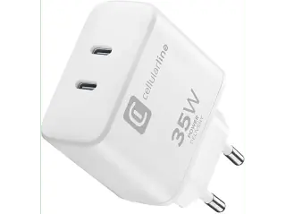 CARICABATTERIA CELLULARLINE Dual Charger 35W