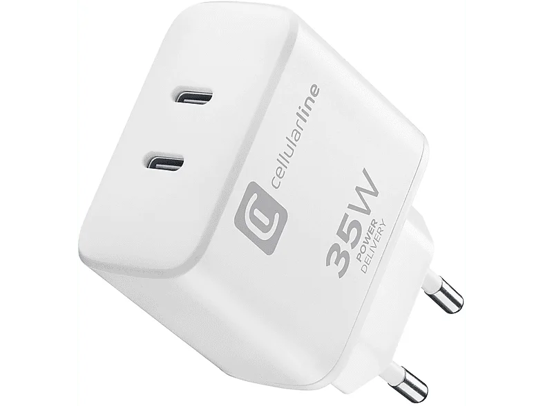 CARICABATTERIA CELLULARLINE Dual Charger 35W