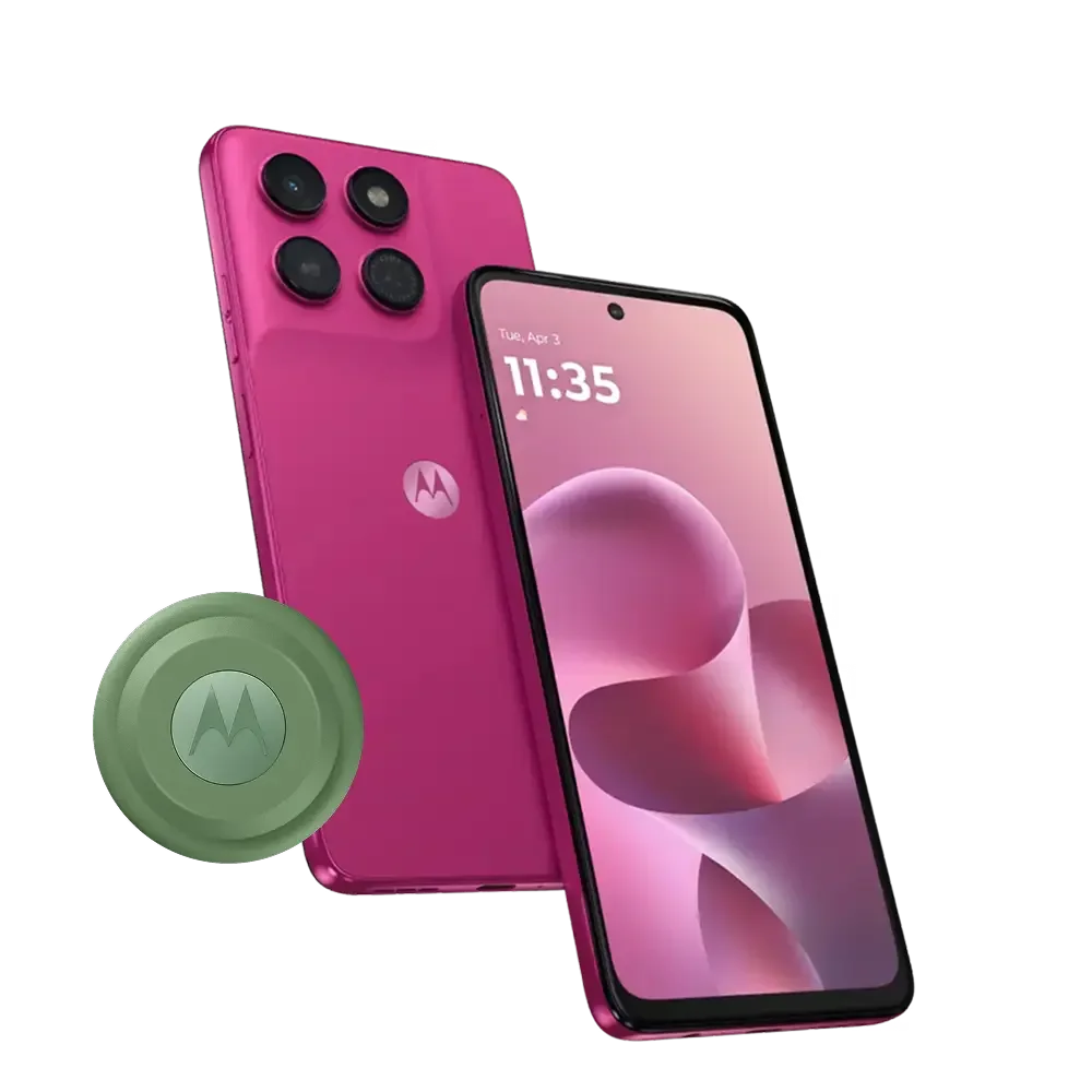 Lenovo moto g37 - PANTONE Fuchsia Red - vista 2