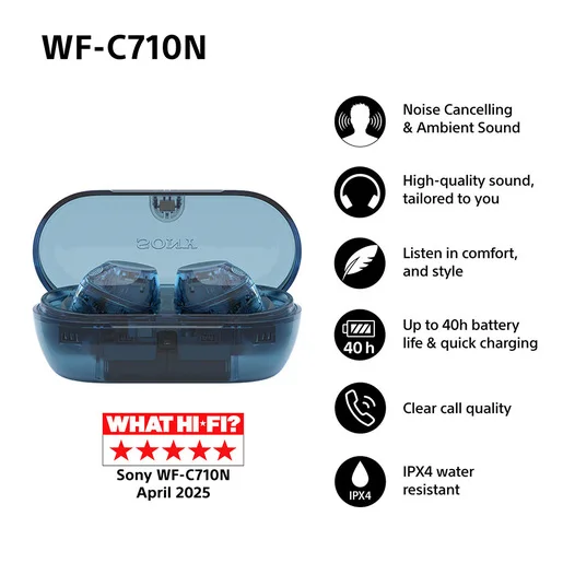 Sony WFC710NL.CE7 Cuffie True Wireless Stereo