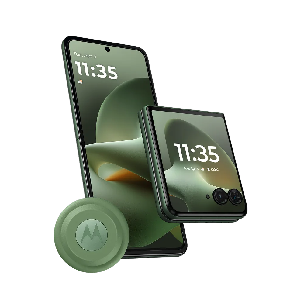 Lenovo motorola razr 70 plus - PANTONE Mountain View - vista 2
